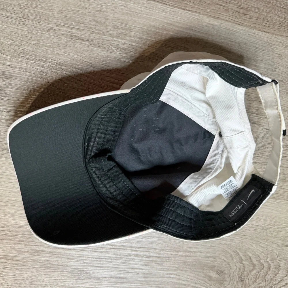 Nike Cream and Black Strap Cap